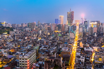 Fototapeta na wymiar Macau cityscape