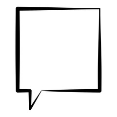 Bubble icon. Communication message discussion and conversation theme. Isolated design. Vector illustration