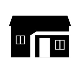 exterior house isolated icon vector illustration design