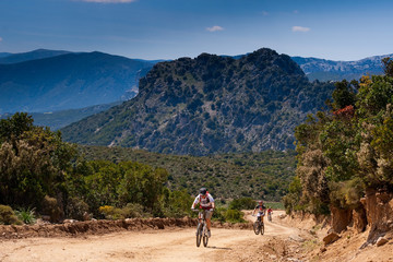 Sardinia between mountains and sea - Riding mountain bike