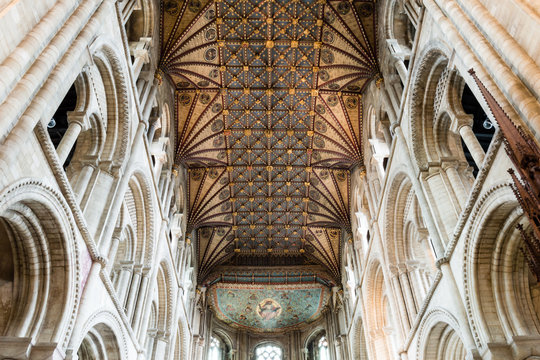 Peterborough Cathedral Ceiling Nave