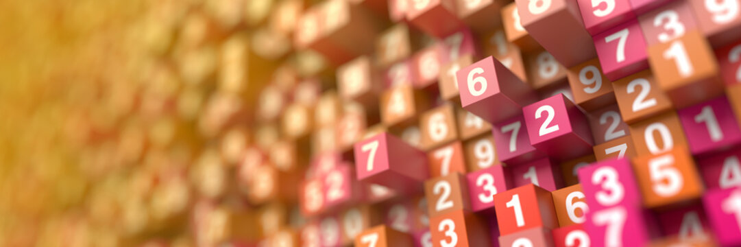 Infinite random numbers