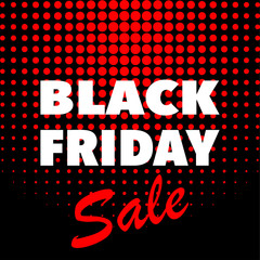 Obraz premium Black Friday Sale