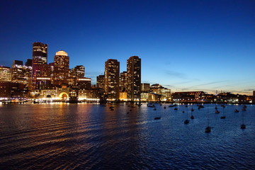Plakat Boston from the Harbor