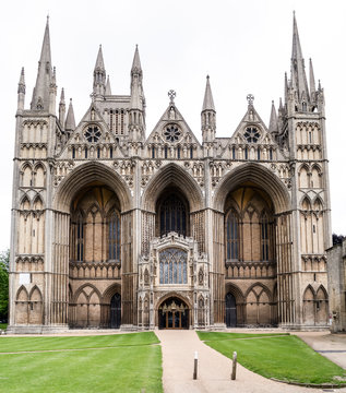 Peterborough Cathedral West Facade