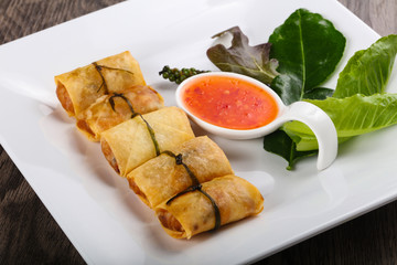 Asian spring roll