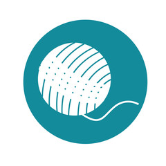 ball of wol isolated icon vector illustration design