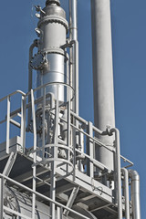 Details of oil refining and natural gas processing plant