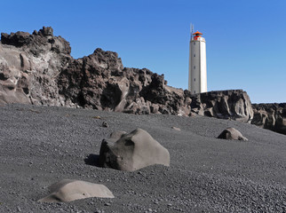Leuchtturm Malarrif  auf der Halbinsel Snæfellsnes in Island