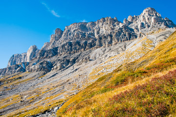 Alps mountains autumn