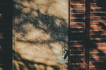 Der Schlüssel passt, aber der Schatz ist nicht hier
