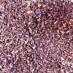 Ginseng coffee in powder