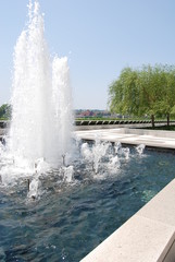 Washington DC Kennedy Center promenade 