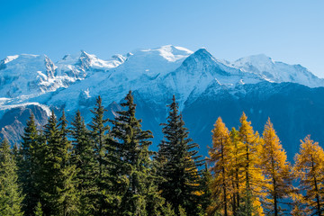 Mont Blanc autumn