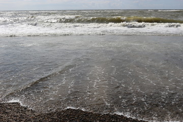 The sea. On the west coast of Denmark, between Nymindegab and Henne Strand. Scandinavia, Europe