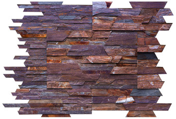 wall of natural stone, travertine, marble, slate, sandstone. bac