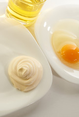 Egg mayonnaise salad oil