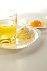 Egg mayonnaise salad oil