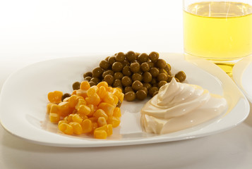 Egg mayonnaise salad oil