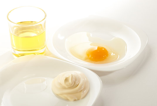 Egg mayonnaise salad oil