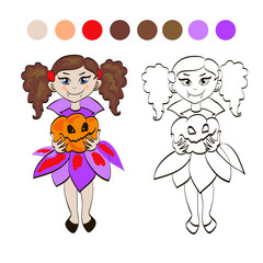 Fototapeta premium vampitre girl