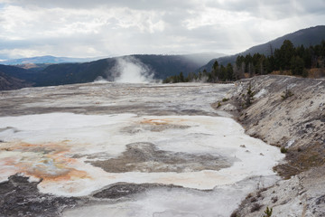 Mammoth Hot Springs, Yellowstone National Park