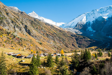 Fototapeta na wymiar Mont Blanc Miage