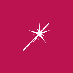 sparkler icon vector illustration