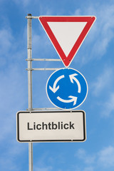 Schild 156 - Lichtblick