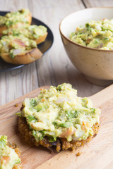 Quinoa with guacamole