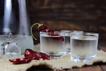 водка  с острым перцем