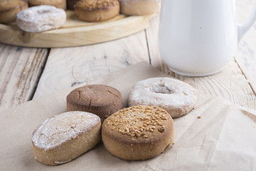 Polvorones typical spansih