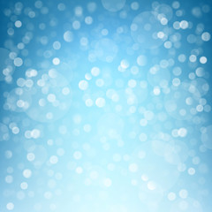 Blue Abstract Christmas Background