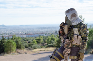 Sniper aim target scope 