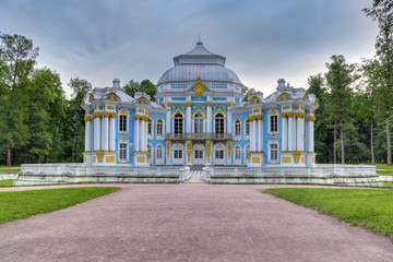 Obraz premium Hermitage pavilion, Pushkin, St. Petersburg
