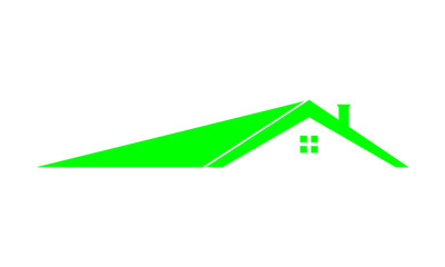 green roof vector