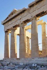 Obraz premium The Ancient Acropolis in Athens, Greece