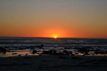 Fototapeta na wymiar Sunset and ocean view