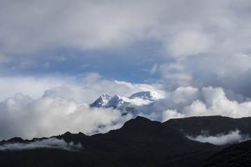 Antisana volcano. National Park Cayambe-Coca Ecuador