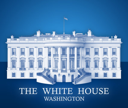 White House Logo South Side Detailed