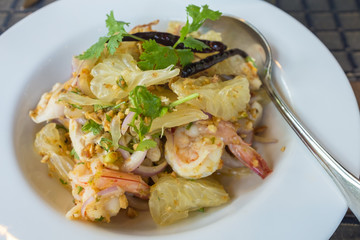 Pomelo salad thai style