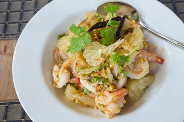Pomelo salad thai style
