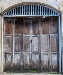 Old antique wodden door, Element of design
