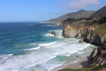 Pacific Ocean coastline, California
