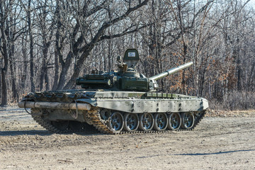 Russian tank T-72