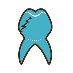 dental healthcare isolated icon vector illustration design