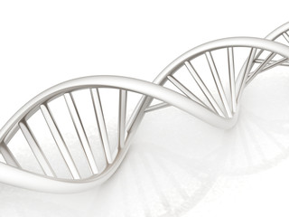 DNA structure model. 3d illustration