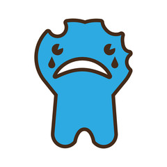 dental healthcare drawing icon vector illustration design