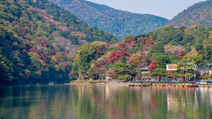 Fototapeta premium Arashiyama jesienią