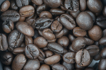 coffee beans texture closeup food espresso brown